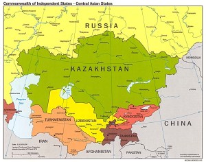 2. Asia Tengah