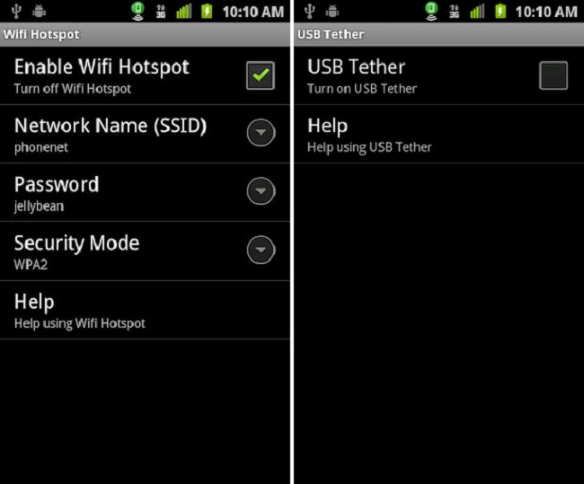 Как передавать по wifi с андроида. USB WIFI Android. WIFI Tethering Android. USB Tether. Профили WIFI Android.